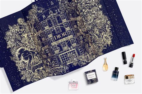 calendrier de l'avent dior parfum|Dior christmas gift set.